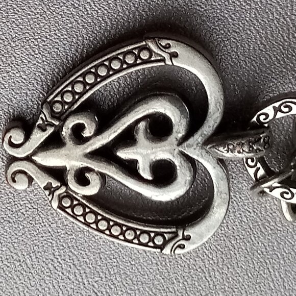 Brighton bracelet double strand bracelet w/ heart - Picture 2 of 4